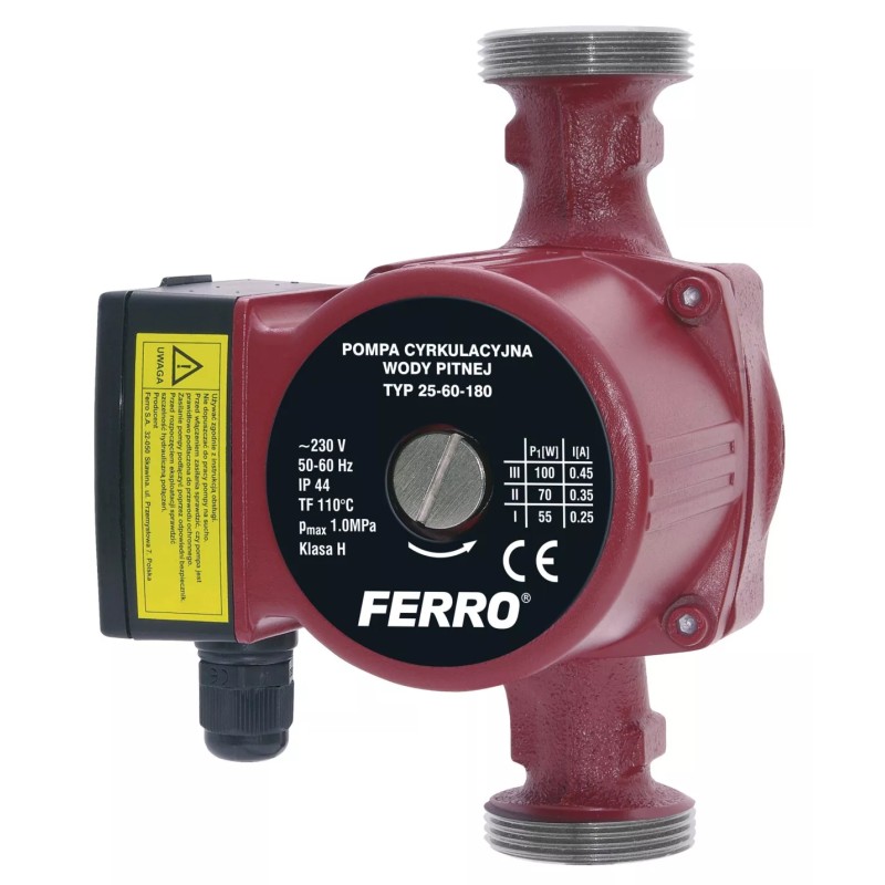 POMPA CYRK. 25-60/180 FERRO