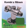ZAWÓR KOMBI 1/2 X 3/8-3/4" Z F.