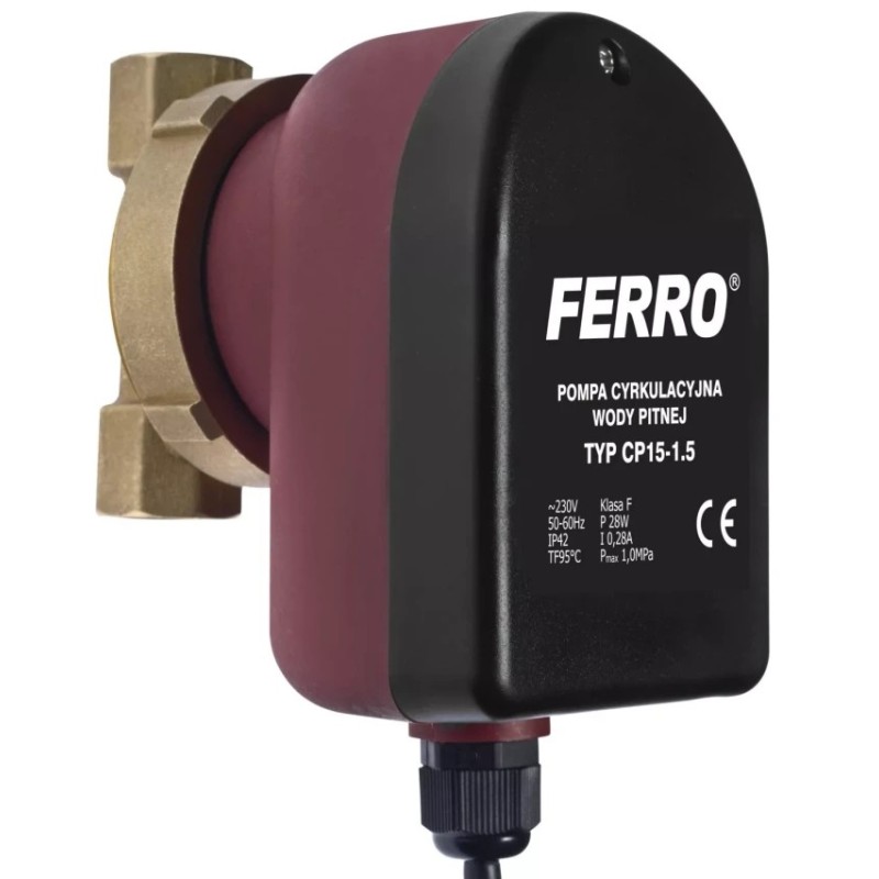 POMPA CYRK. C.W.U. CP15-1,5 FERRO POMPA CYRK. C.W.U. CP15-1,5 FERRO