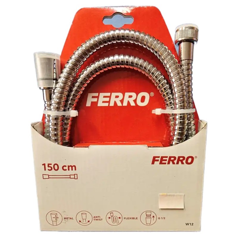 WĄŻ NATR. 150CM FERRO W12 WĄŻ NATR. 150CM FERRO W12