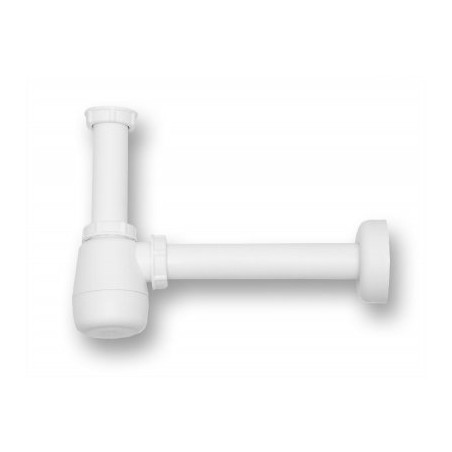 SYFON UMYW. / BIDET BUTELK. 1 1/4 NISKI BIAŁY
