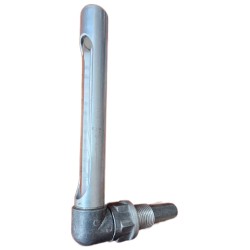 TERMOMETR KĄTOWY RUROWY 0-120°C