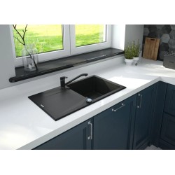 BATERIA ZLEW. ST. NEMEZJA GRAFIT DEANTE