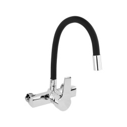 BATERIA ZLEW. ŚC. FLEXI CZARNA