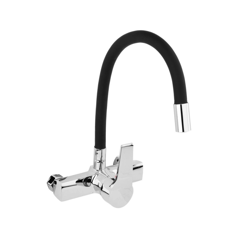 BATERIA ZLEW. ŚC. FLEXI CZARNA