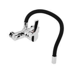 BATERIA ZLEW. ŚC. FLEXI CZARNA