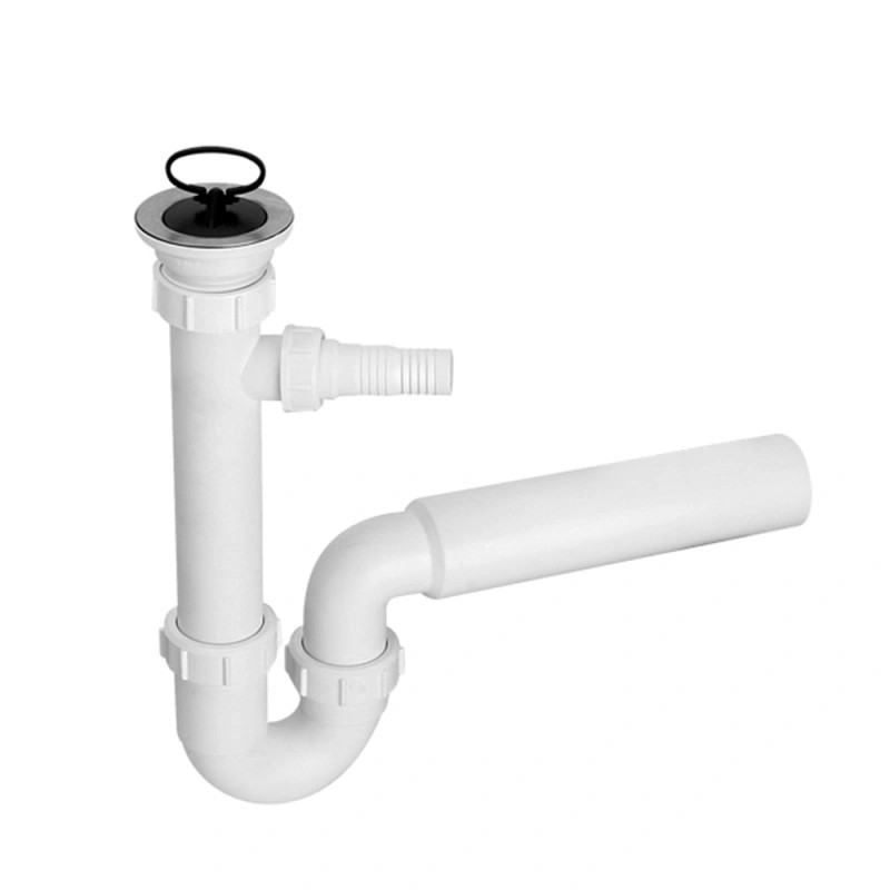 SYFON ZLEW. 1K. 6/4" X 50 Z PODŁ. ZMYW.